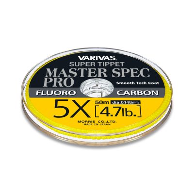 Varivas Super Tippet Master Spec PRO Fluorocarbon 6X 50m 3.7lb 0.128mm